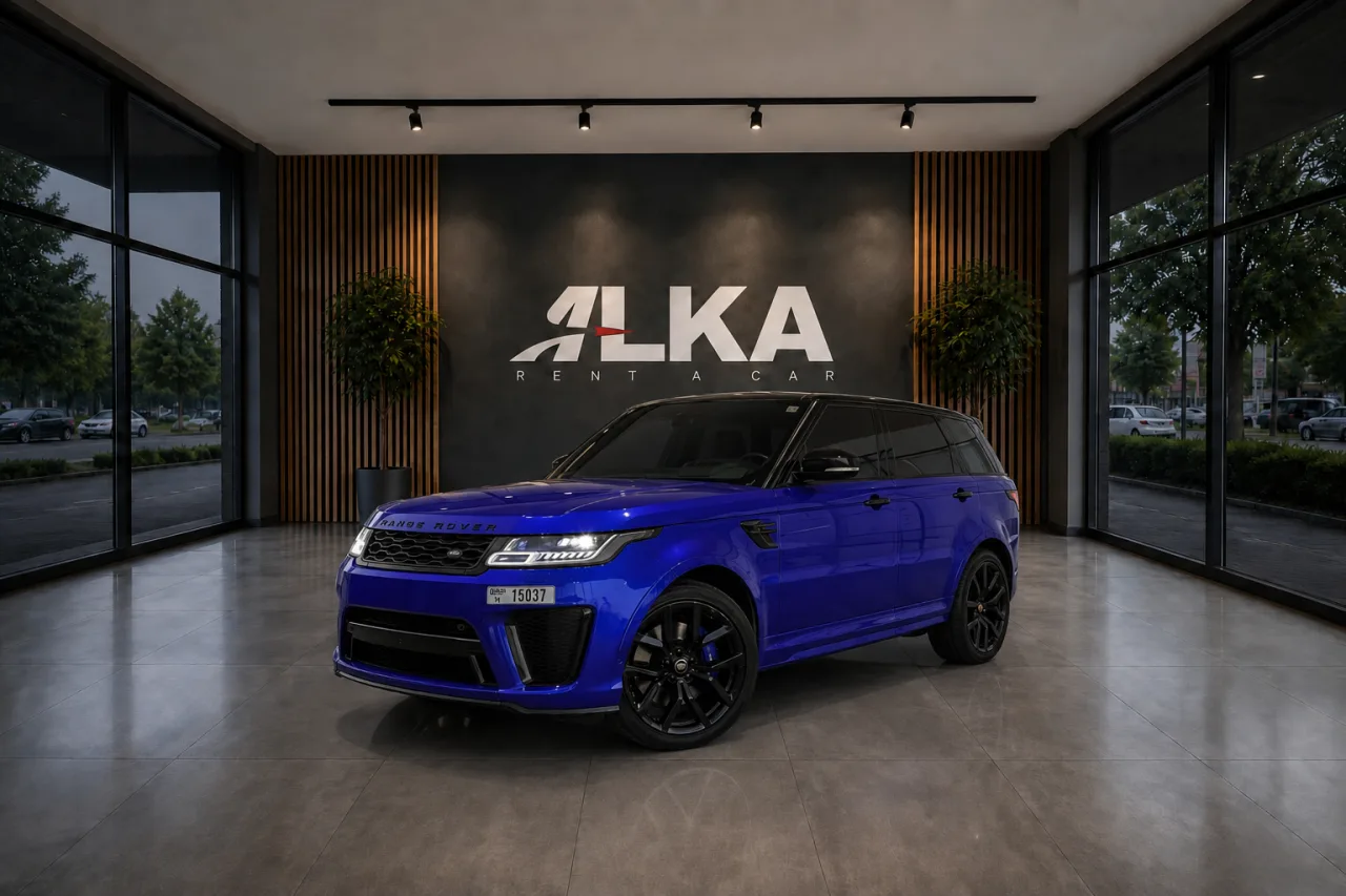 Range Rover Sport SVR Blue